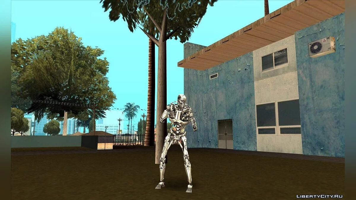 Эндоскелет терминатора Т-800 / GTA San Andreas