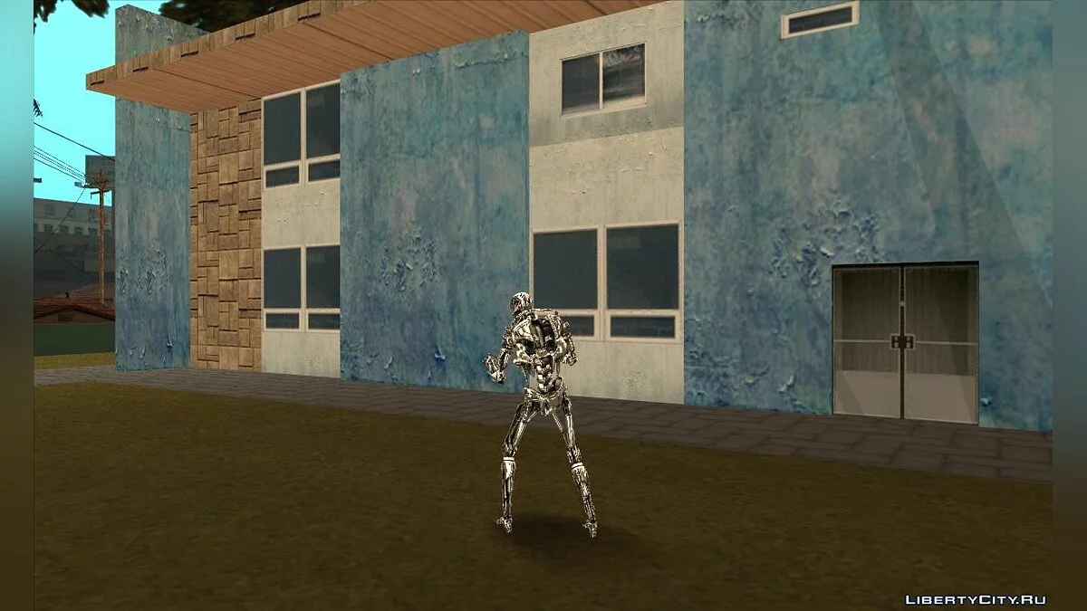 Эндоскелет терминатора Т-800 / GTA San Andreas