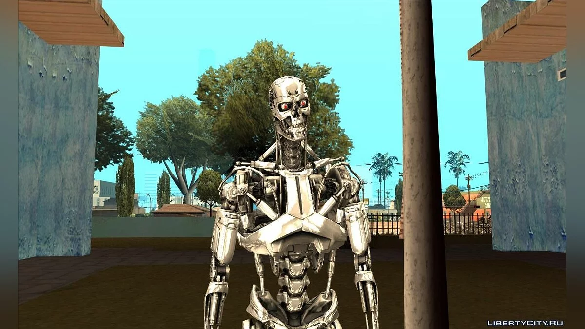 Эндоскелет терминатора Т-800 / GTA San Andreas