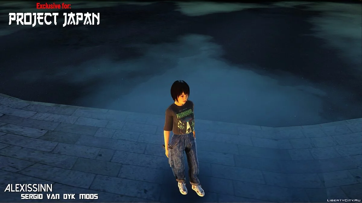 Йоко Сузуки в повседневной одежде  / GTA San Andreas