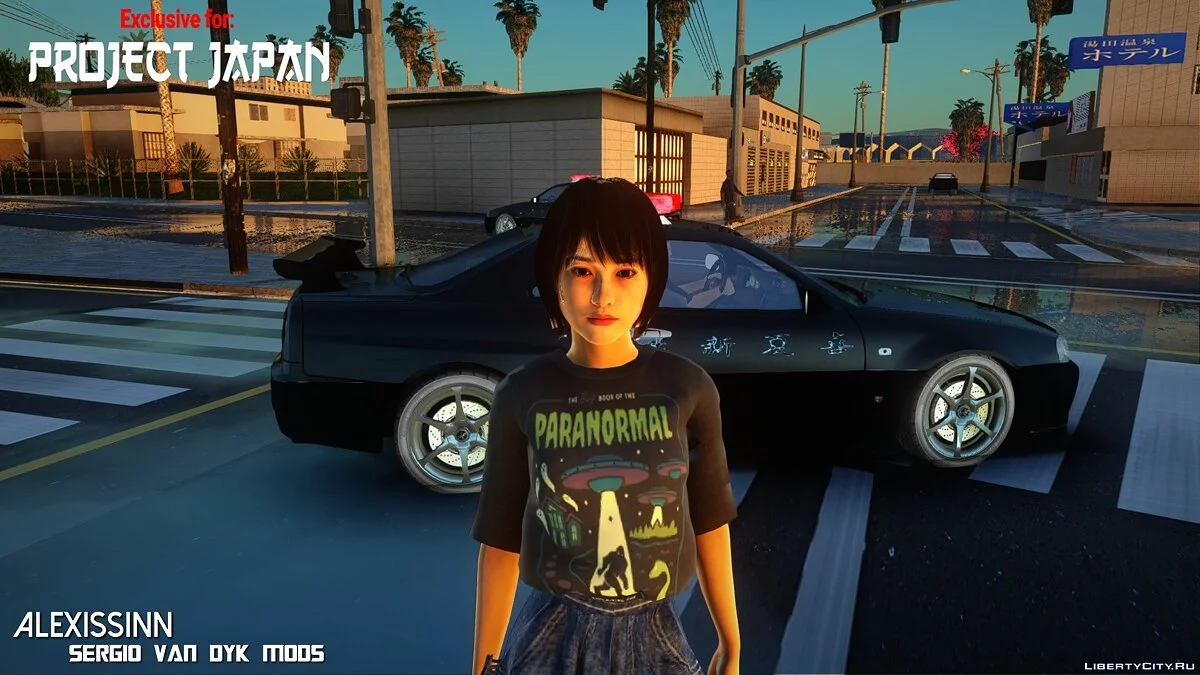 Йоко Сузуки в повседневной одежде  / GTA San Andreas