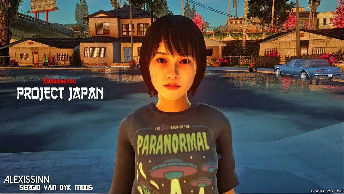 Йоко Сузуки в повседневной одежде  / GTA San Andreas