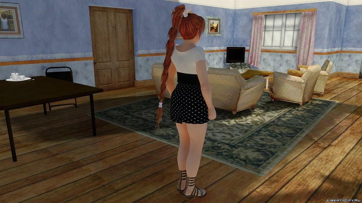 Касуми в повседневной одежде v2 / GTA San Andreas