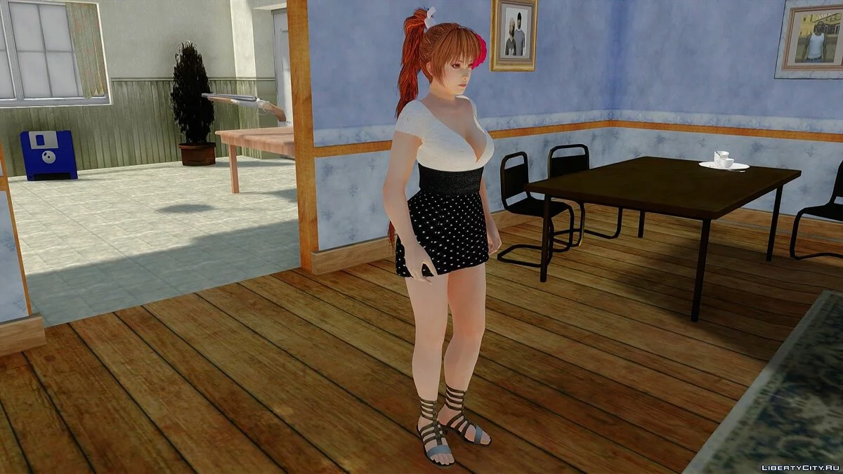 Касуми в повседневной одежде v2 / GTA San Andreas