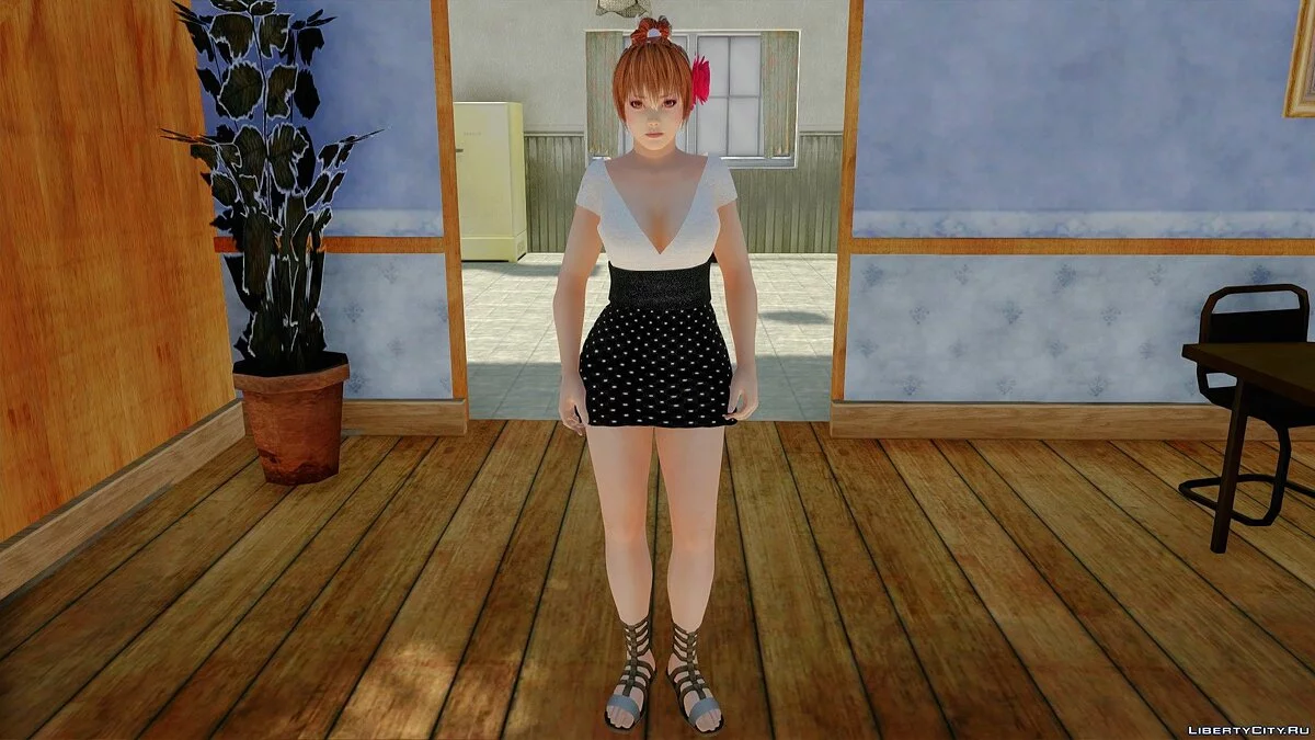 Касуми в повседневной одежде v2 / GTA San Andreas