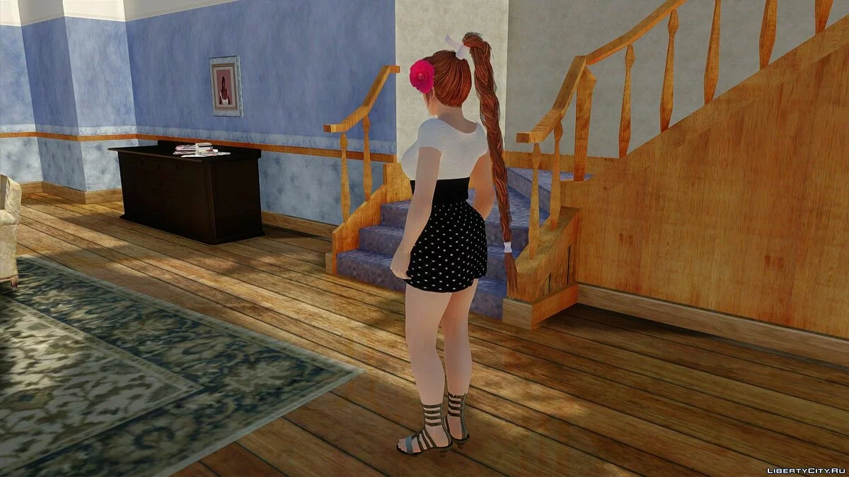 Касуми в повседневной одежде v2 / GTA San Andreas