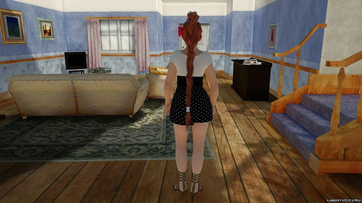 Касуми в повседневной одежде v2 / GTA San Andreas