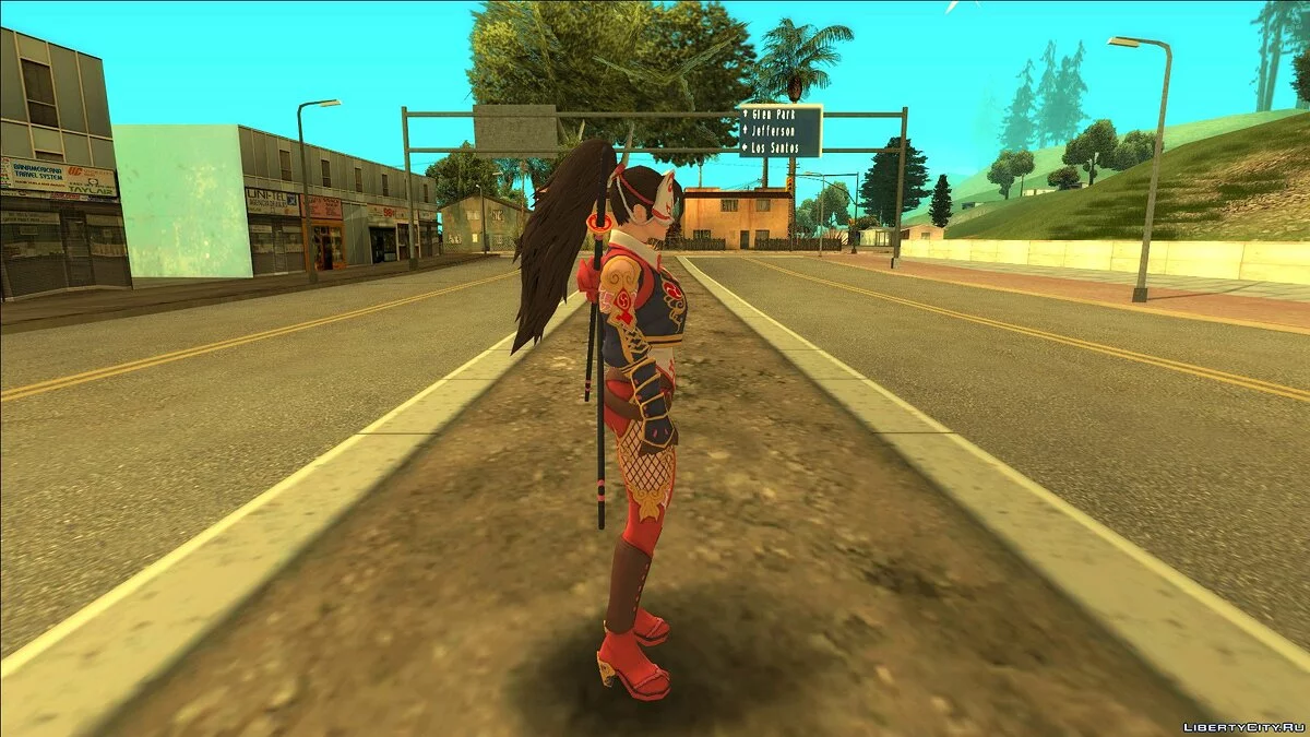 Катана - King of Fighters All Star / GTA San Andreas