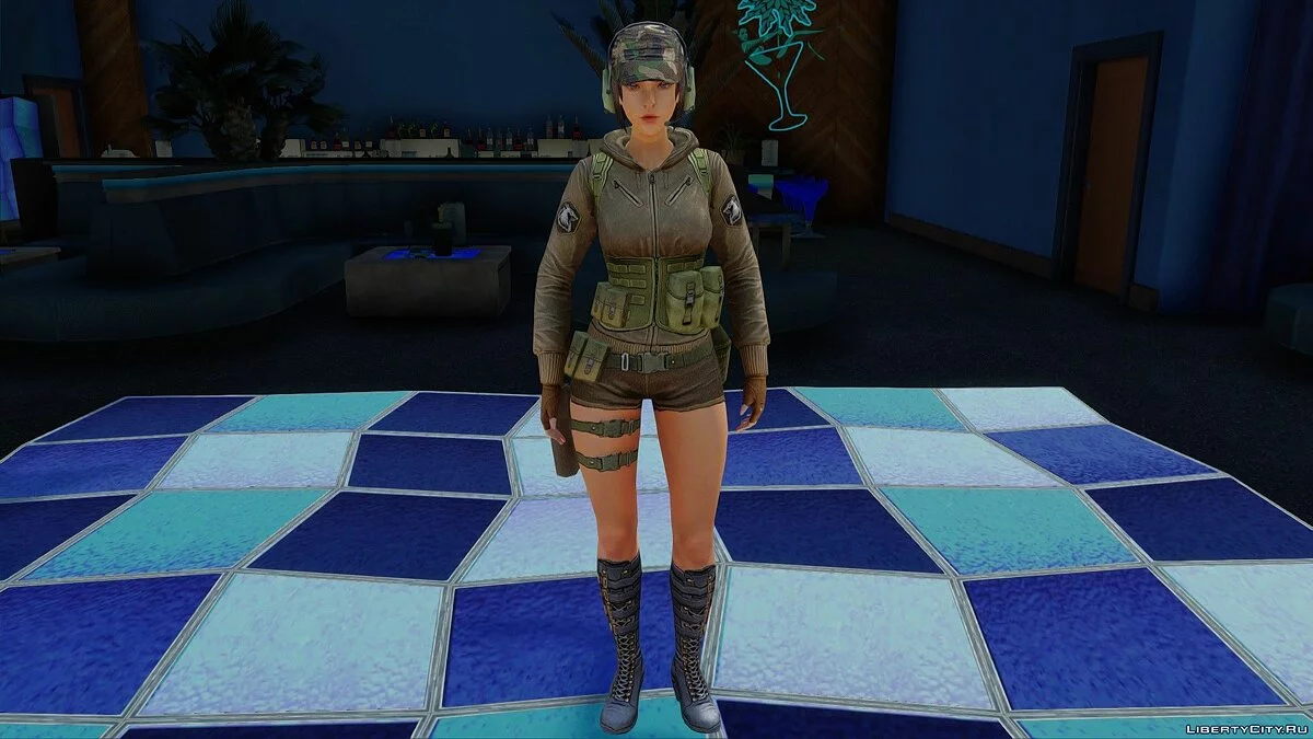 Хайд в военной форме / GTA San Andreas