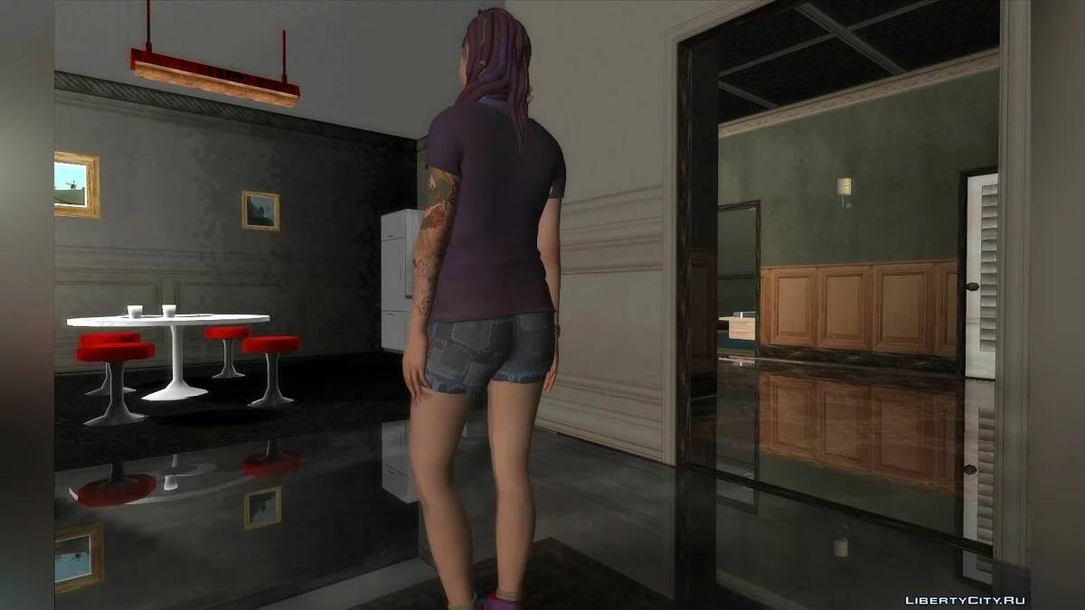 Кэссиди из игры Life is Strange 2: Episode 3 / GTA San Andreas