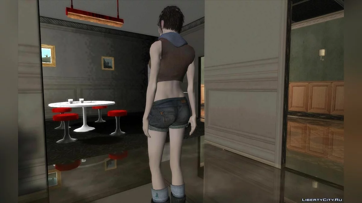 Кэт из игры Devil May Cry / GTA San Andreas