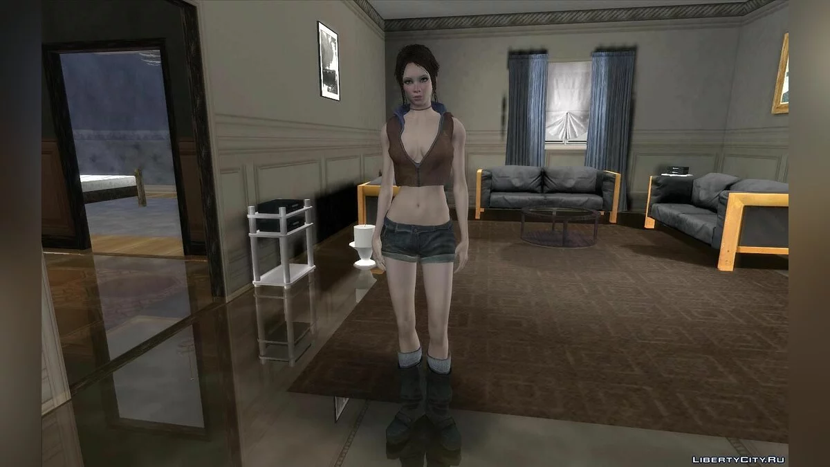 Кэт из игры Devil May Cry / GTA San Andreas
