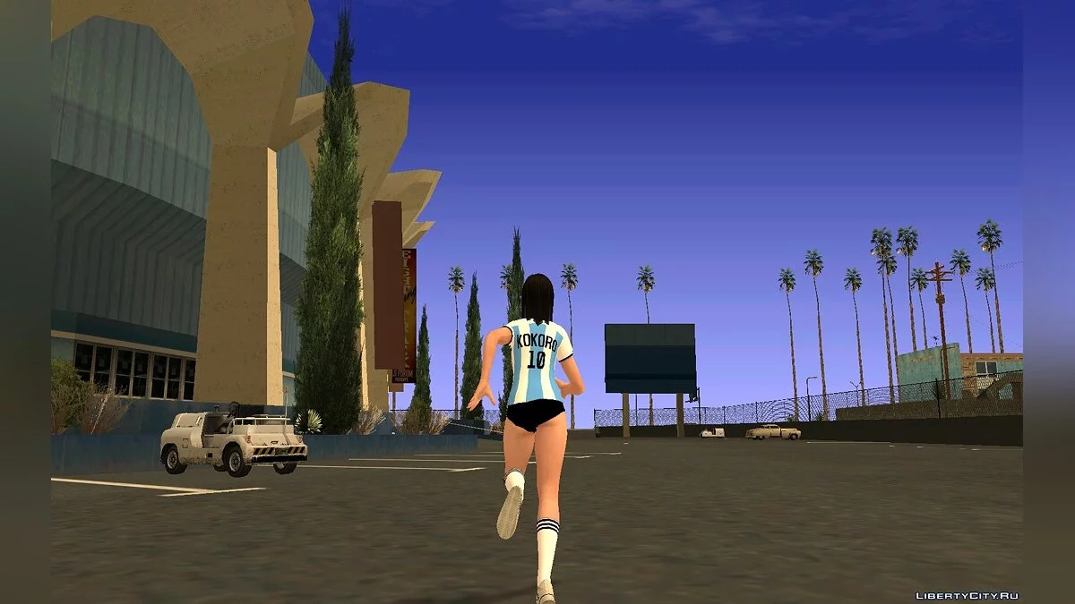 Кокоро в форме сборной Аргентины по футболу / GTA San Andreas