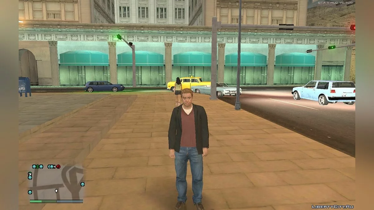 Лазло Джонс из GTA 5 / GTA San Andreas