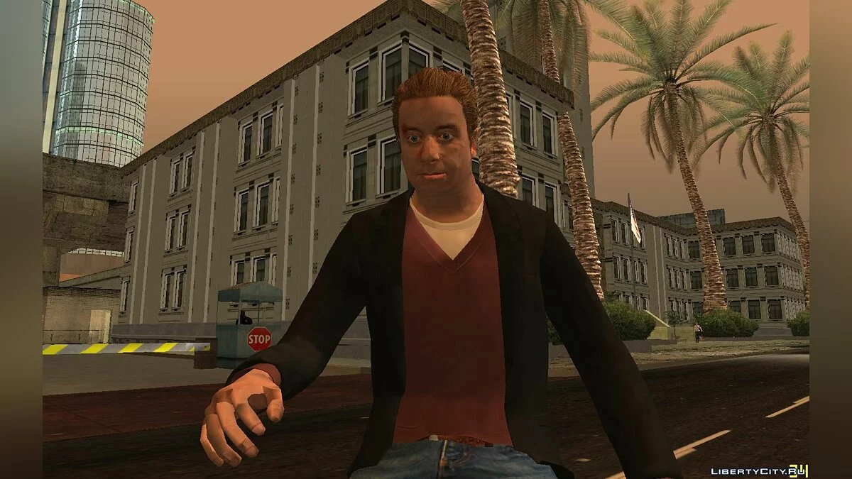 Лазло Джонс из GTA 5 / GTA San Andreas