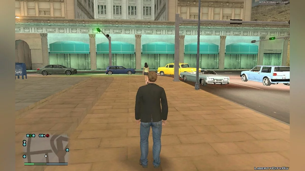 Лазло Джонс из GTA 5 / GTA San Andreas