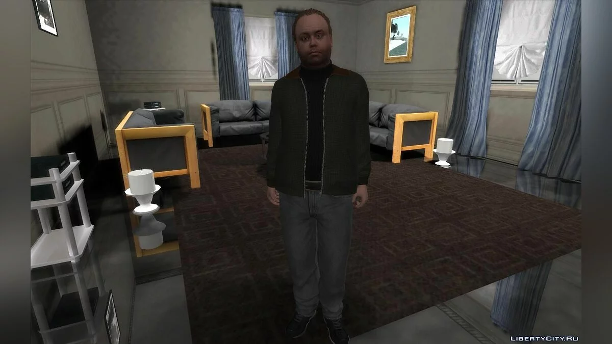 Лестер Крест (Surprise Festive 2017) из GTA 5 / GTA San Andreas