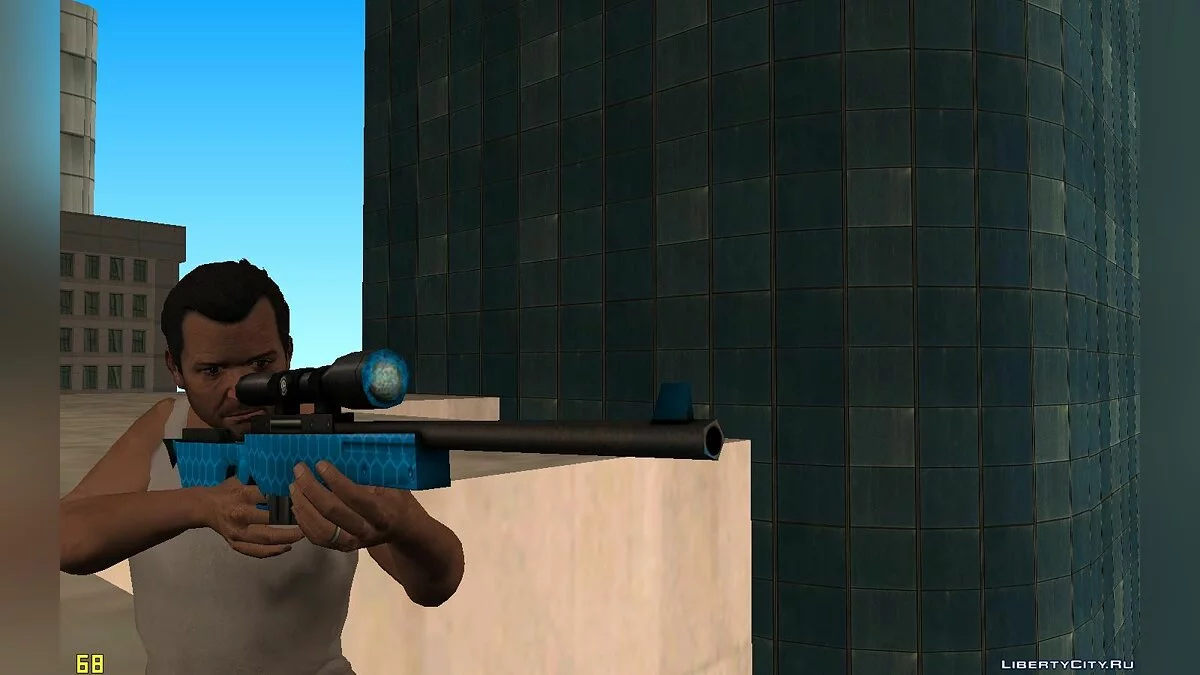 Майкл Де Санта из GTA 5 -