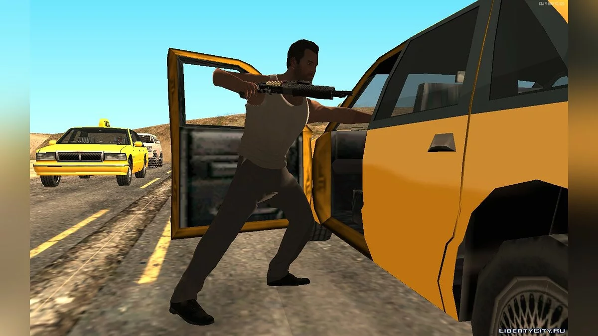 Майкл Де Санта из GTA 5 -