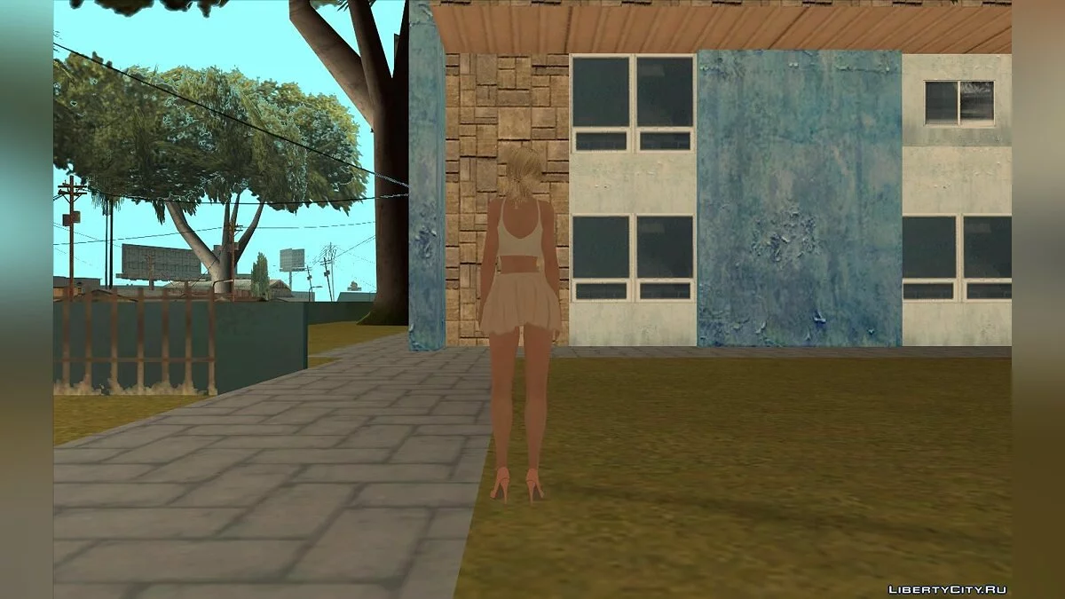 Миа в повседневной одежде  / GTA San Andreas