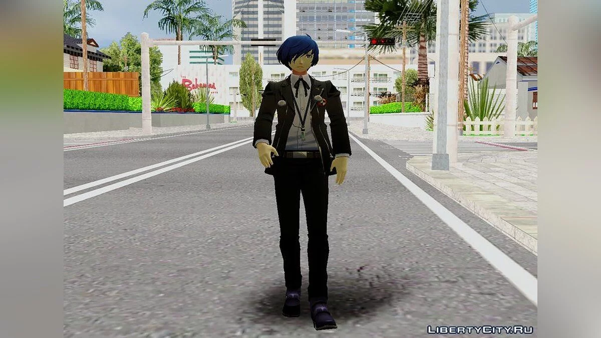 Minato Arisato / Makoto Yuki - Persona 3 / GTA San Andreas