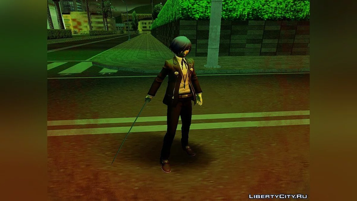 Minato Arisato / Makoto Yuki - Persona 3 / GTA San Andreas