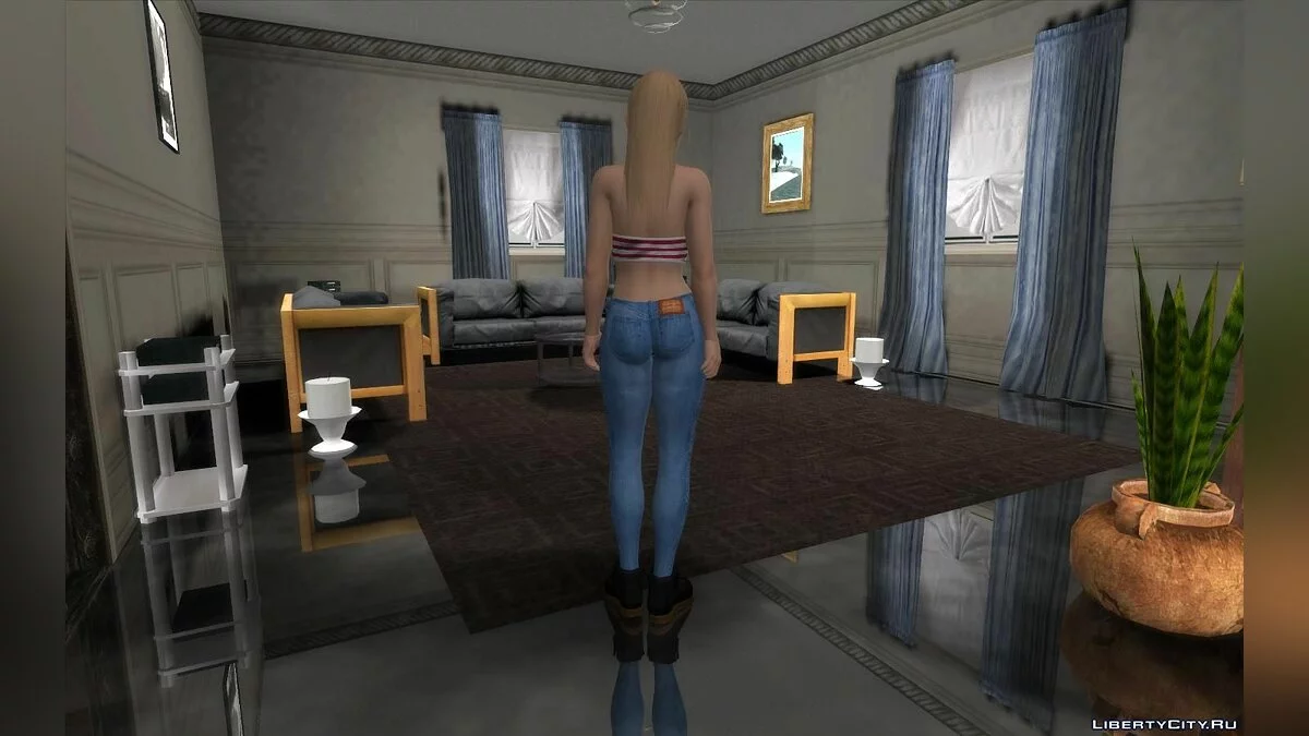 Мисаки в повседневной одежде  / GTA San Andreas