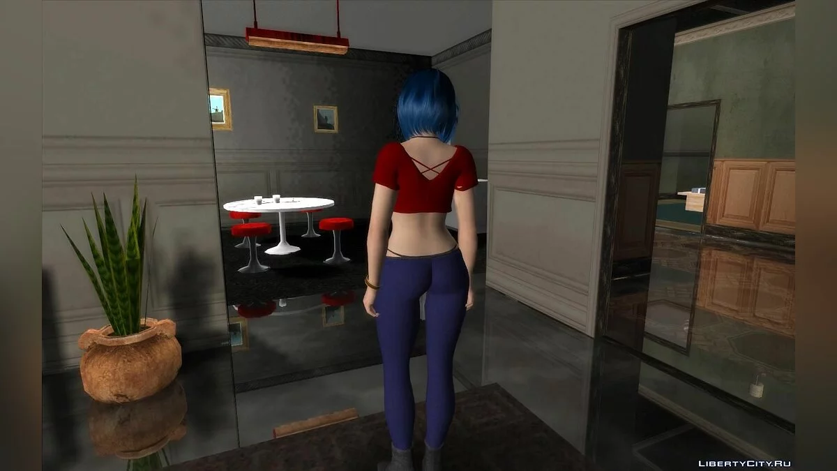 Момиджи Кока-кола из игры Dead or Alive 5 / GTA San Andreas