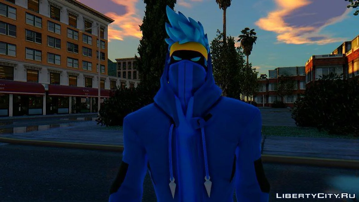 Ниндзя из Фортнайта / GTA San Andreas