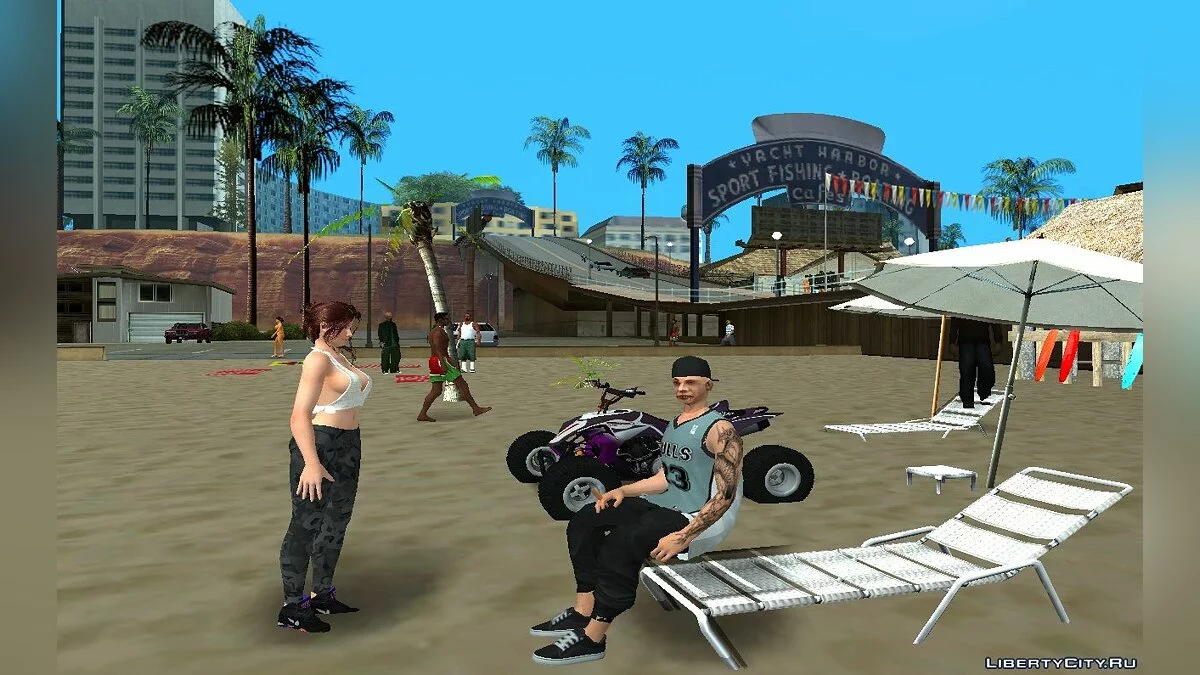 Новый скин Cwmyhb1 - Уличный стиль V6 / GTA San Andreas