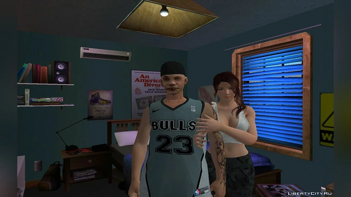 Новый скин Cwmyhb1 - Уличный стиль V6 / GTA San Andreas