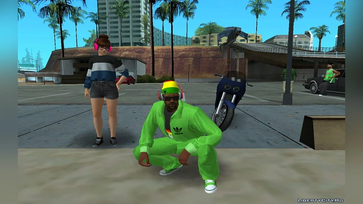 Новый скин Свита - Уличный стиль V6 / GTA San Andreas