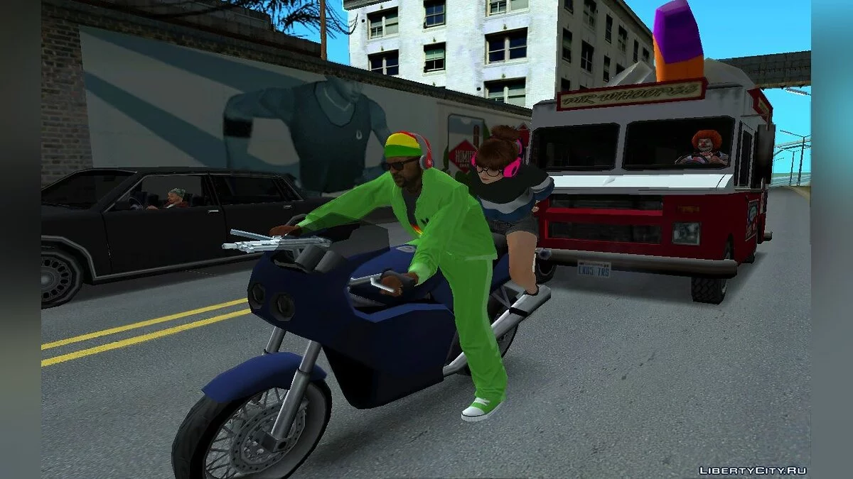 Новый скин Свита - Уличный стиль V6 / GTA San Andreas