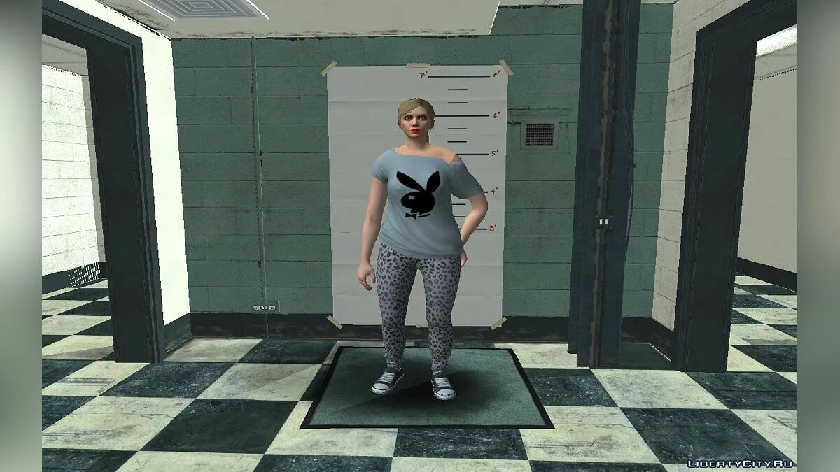Рандомный скин девушки блондинки из GTA Online #3 / GTA San Andreas
