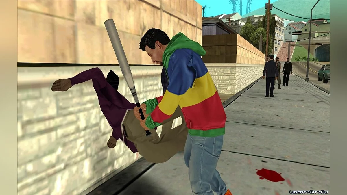 Рандомный скин из GTA Online #3 / GTA San Andreas