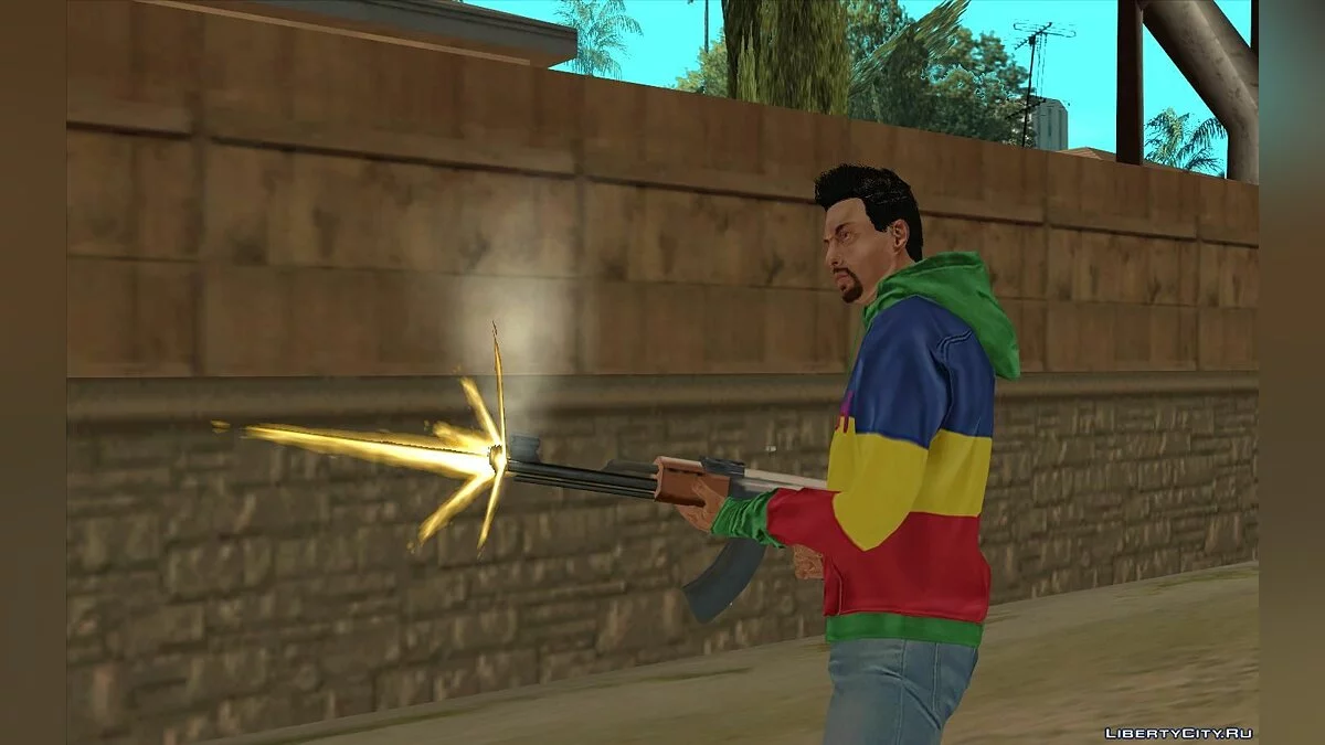 Рандомный скин из GTA Online #3 / GTA San Andreas