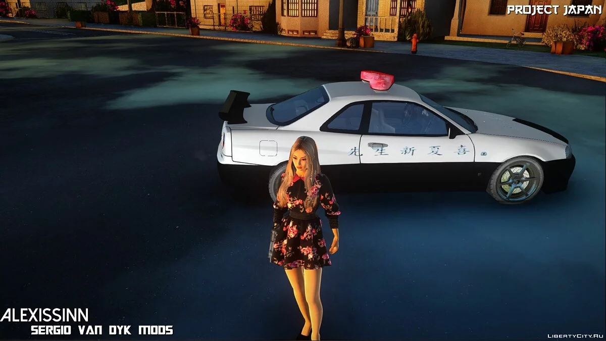 Рэйко Китагава платье - Проект Япония  / GTA San Andreas