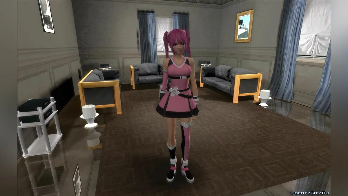 Ruri из игры The Initial / GTA San Andreas