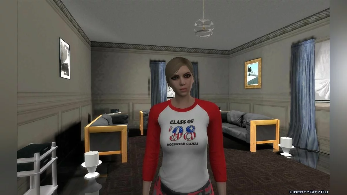 Скин девушки из GTA Online (DLC GunRunning) / GTA San Andreas