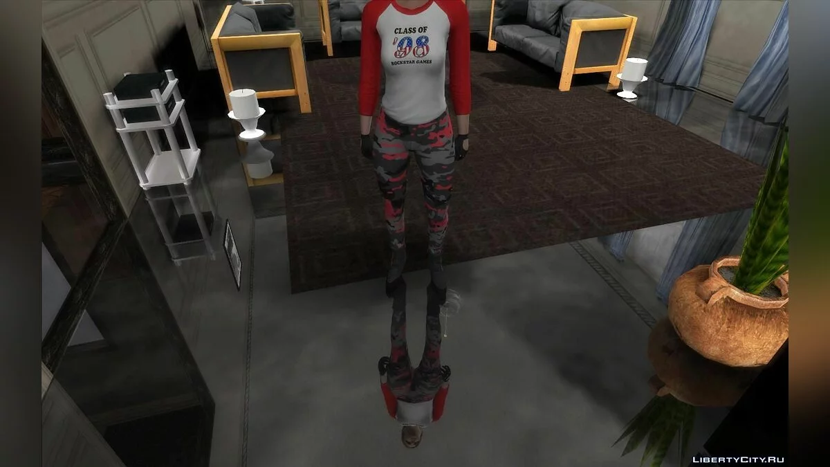 Скин девушки из GTA Online (DLC GunRunning) / GTA San Andreas