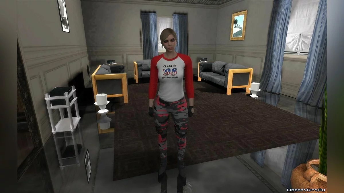 Скин девушки из GTA Online (DLC GunRunning) / GTA San Andreas