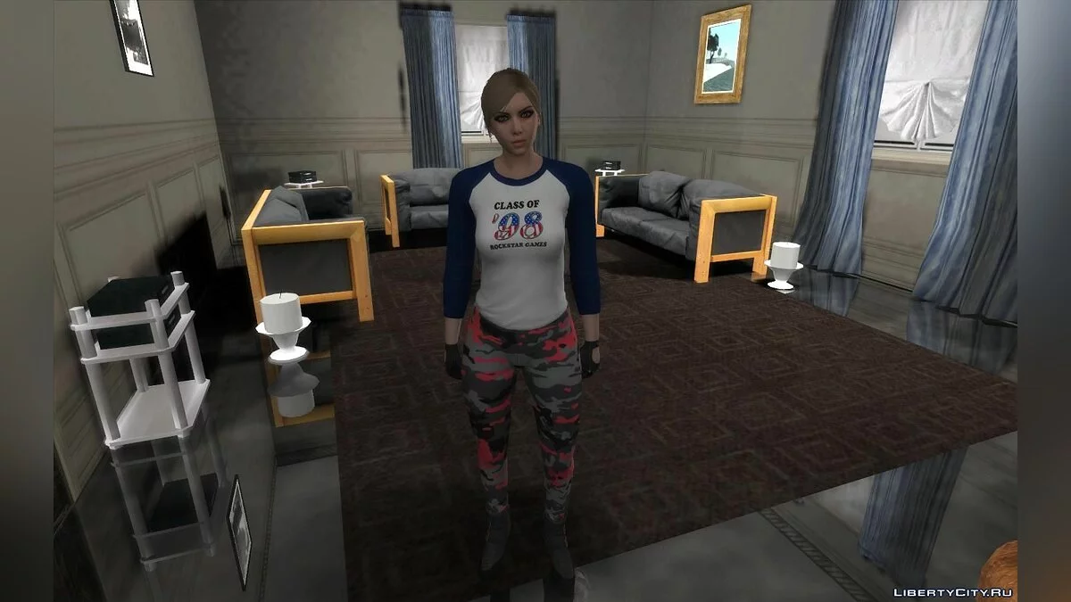 Скин девушки из GTA Online (DLC GunRunning) / GTA San Andreas