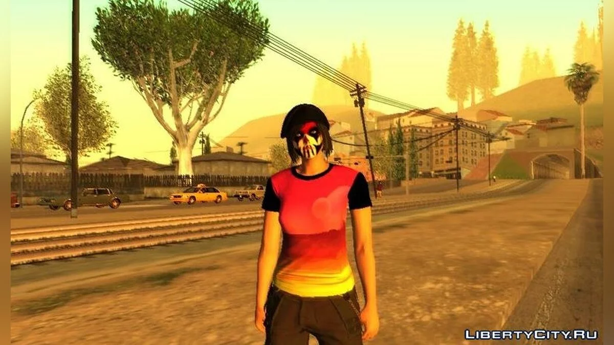 Скин девушки из GTA Online / GTA San Andreas