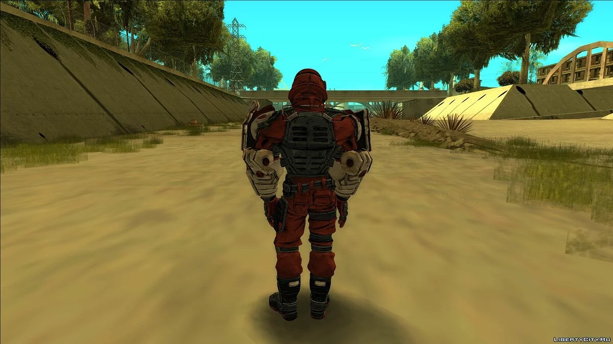 Солдат Атласа из Borderlands 3 / GTA San Andreas