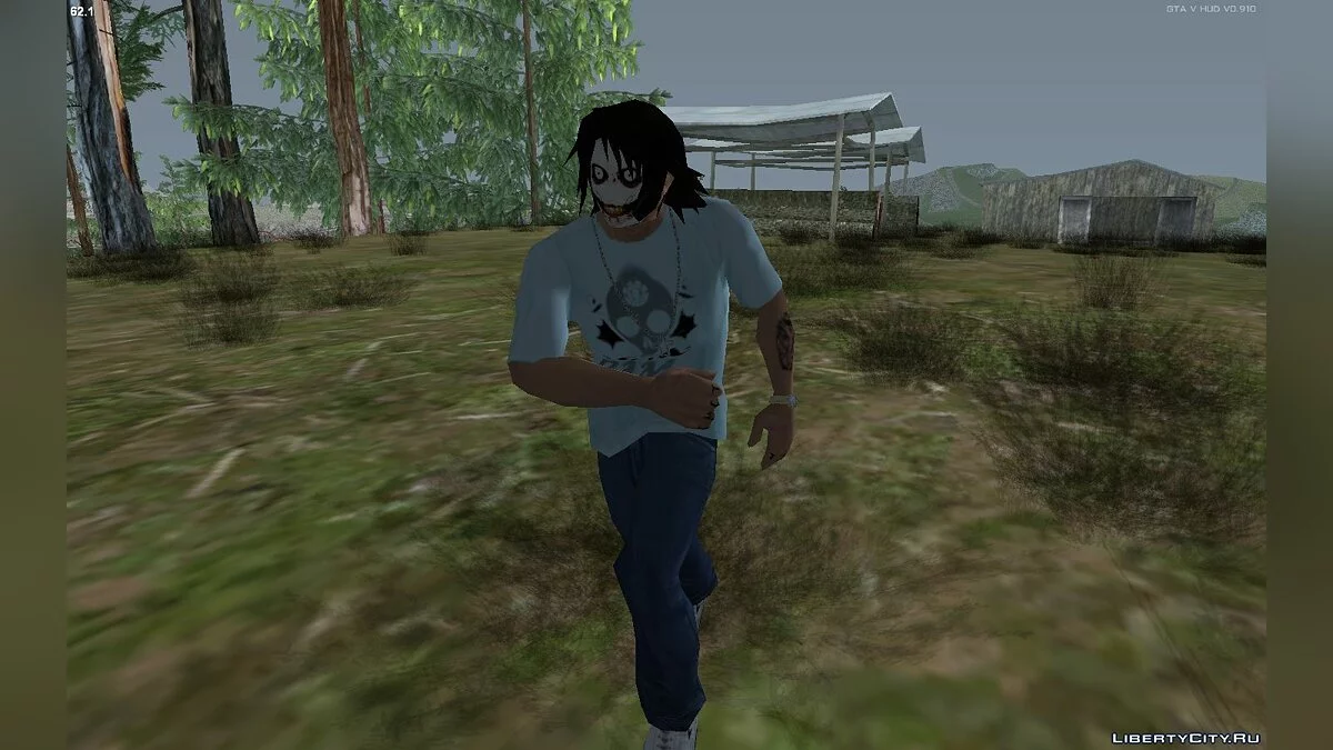 Squall Leonhart CJ Full Player Replace V2 / GTA San Andreas