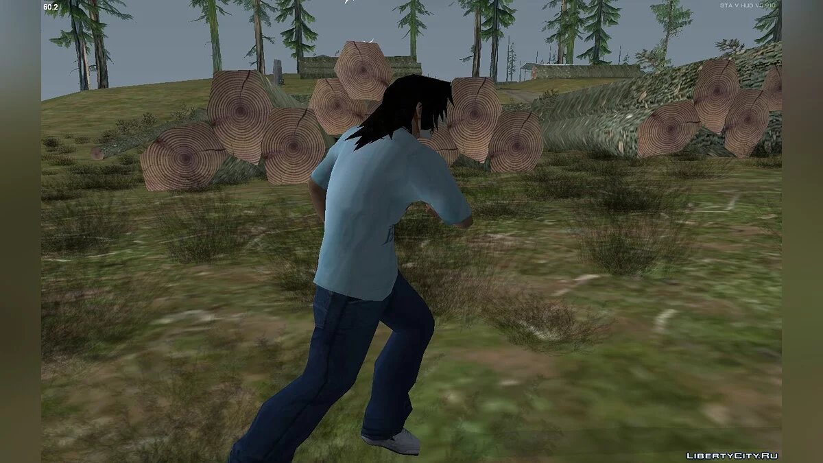 Squall Leonhart CJ Full Player Replace V2 / GTA San Andreas