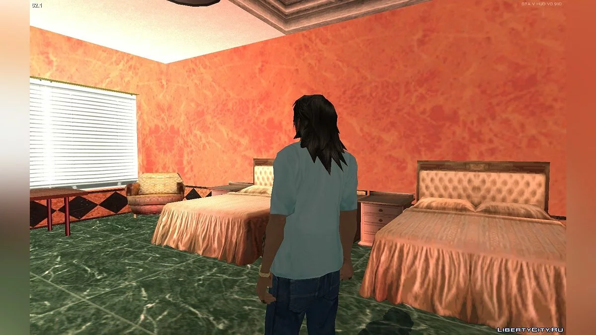Squall Leonhart CJ Full Player Replace V2 / GTA San Andreas