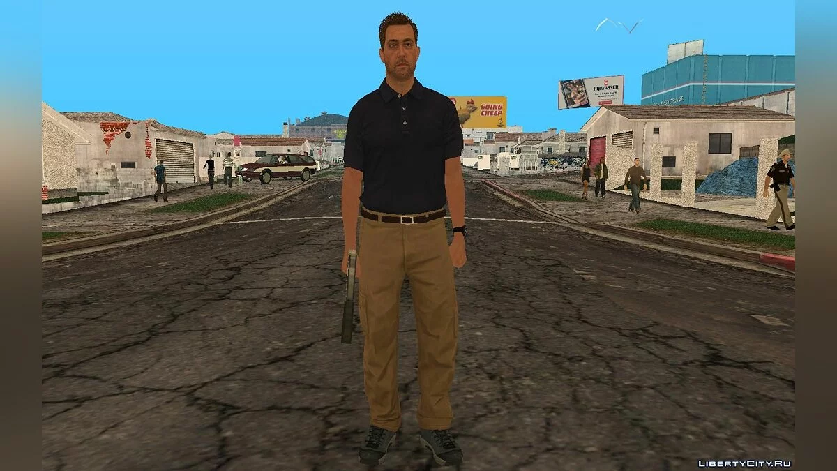 Стив Хейнс из GTA 5 / GTA San Andreas