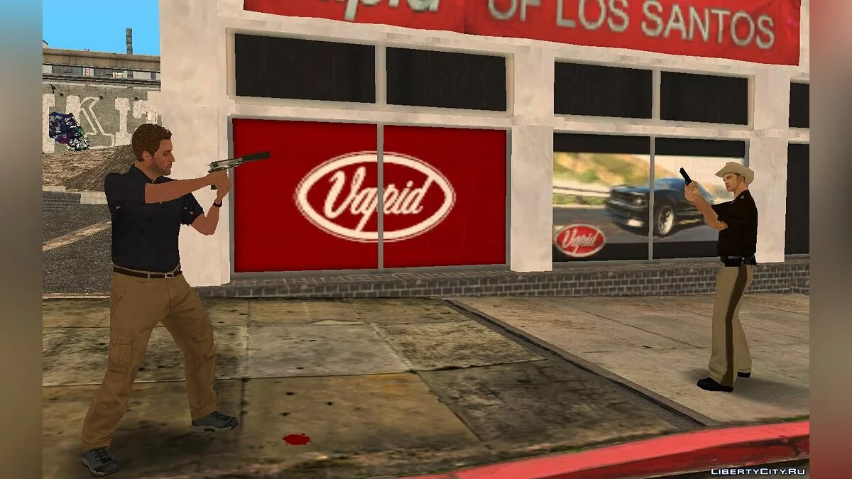 Стив Хейнс из GTA 5 / GTA San Andreas