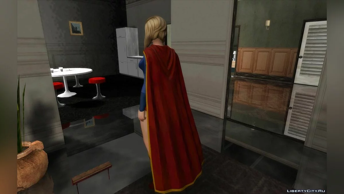 Супергёрл из DC Comics Legends / GTA San Andreas